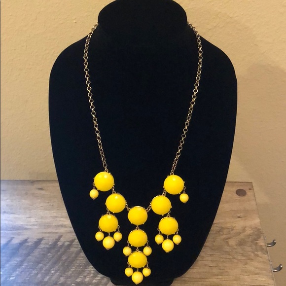 J. Crew Yellow Necklace - Picture 1 of 5